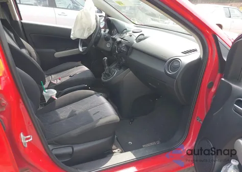 2012 Mazda Mazda2 Sport из США, поврежденный, VIN JM1DE1KZXC0141909